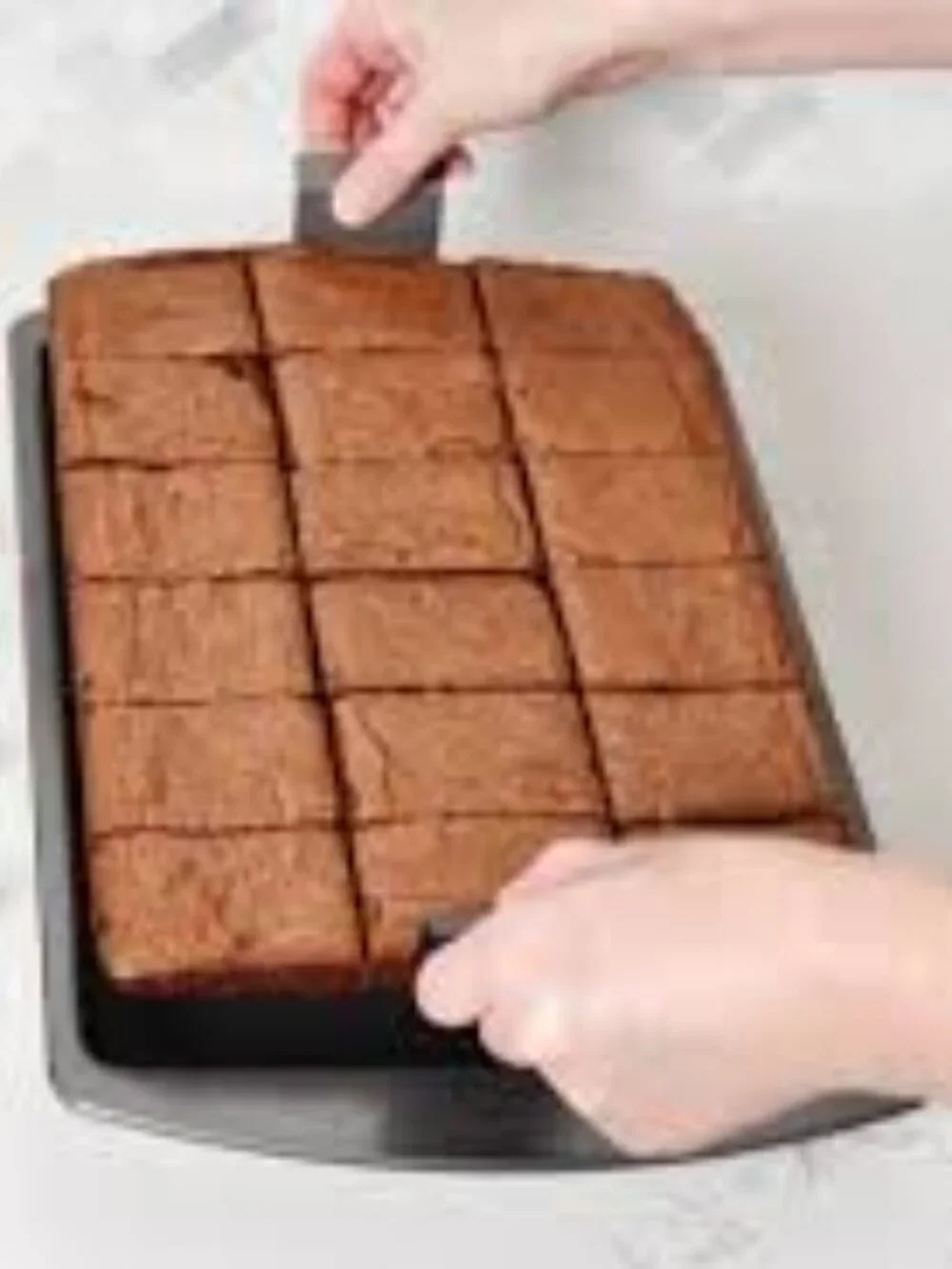 Brownie Cake Pan, 4 Piece Set with Divider